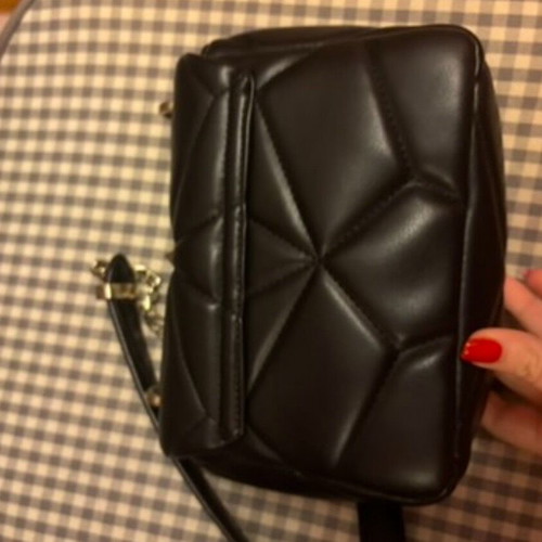 Zara women's shoulder bag used, black with small defect