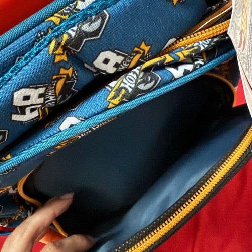 Children's backpack with cars and wheels new