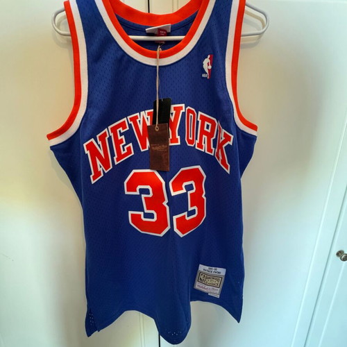 New York Knicks Mitchell & Ness Swingman Jersey Road Patrick Ewing 1991-92 new