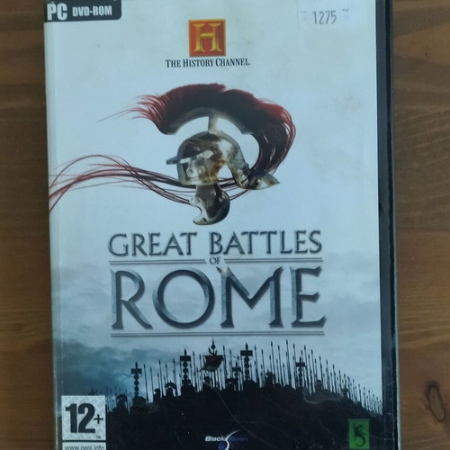 The History Channel Great Battles of Rome PC used