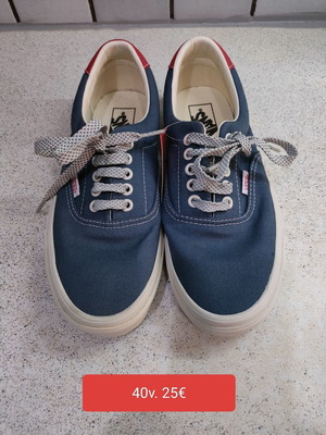 Vans παπούτσια καινούργια με καρτέλα, νούμερο 40