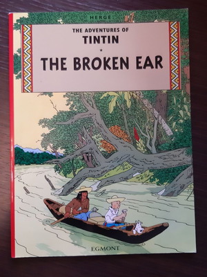 Adventures of Tintin The Broken Ear like new