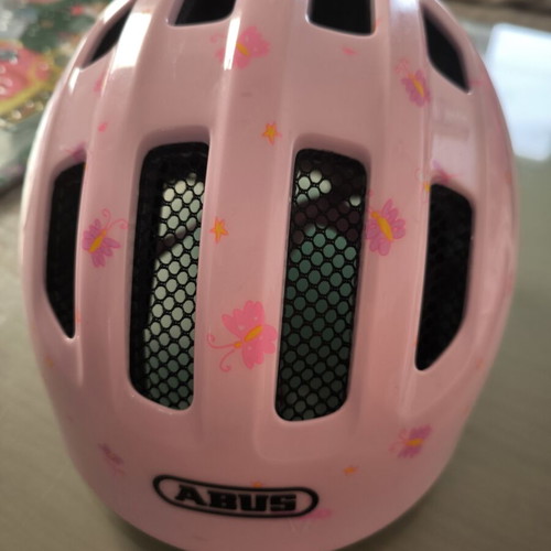 Abus Smiley 3.0 kids helmet like new, pink