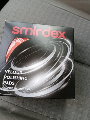 Smirdex polishing pads new, set of 2 pieces