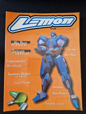 Lemon Magazine Issue 5 used, electronic music
