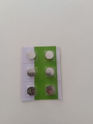 Q-Connect LR44 AG13 алкални батерии бутон комплект от 6, 1.5V нови