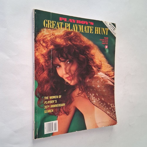 Playboy's Great Amateur Hunt 1989 magazine used special edition