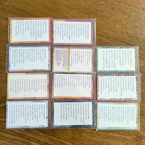 OTE 'S' Limited Edition Set of 11 Collectible Phone Cards