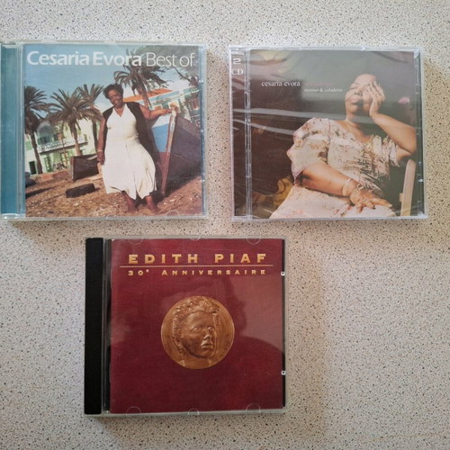 Set of 4 CDs new with double Cesaria Evora in shrink wrap