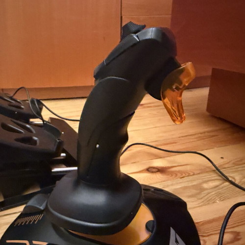 Trustmaster T16000 M F.C.S. joystick pedals and throttle