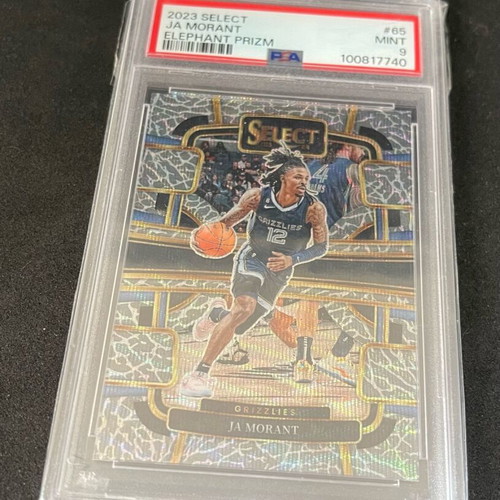 Ja Morant PSA 9 card used