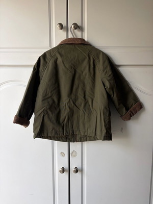 Zara jacket ανοιξιάτικο με γιακά κοτλέ, νούμερο 4 ετών, σαν καινούργιο