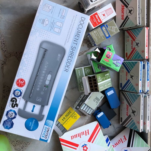 Office supplies new, stationery