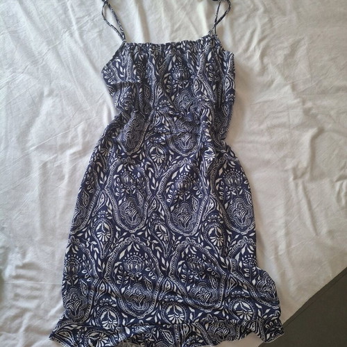 Sinsay summer dress with adjustable straps, size M, new