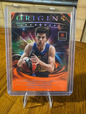 Deni Avdija Origins basketball card limited to 75
