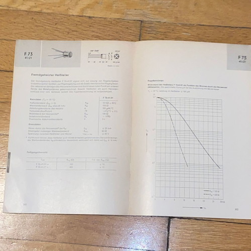 Scientific rare book Radioelectronics Siemens Heißleiter Thernewid 1962 vintage