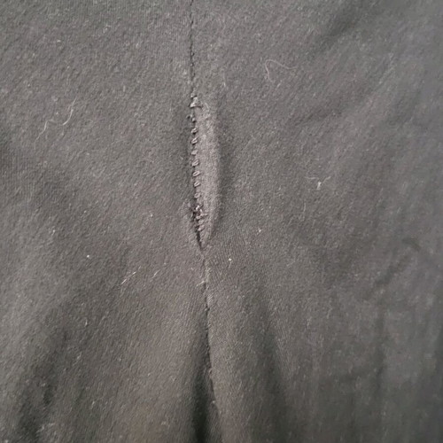 Yoga pants like new, size S-M, black, low waist flare