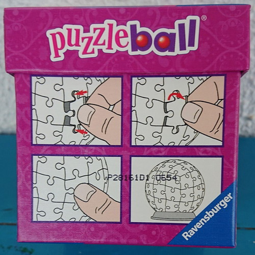 Vintage Puzzleball with Disney Belle, new, Ravensburger 2011