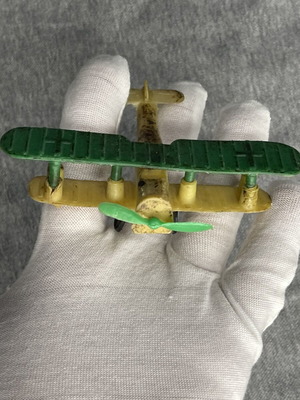 Vintage military airplane toy like new