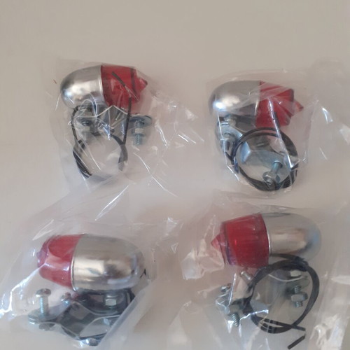 Tail Light Dynamo Generator bicycle parts new set of 4