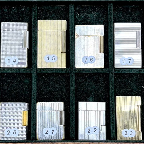 DuPont lighter collection like new, serviced with box and warranty