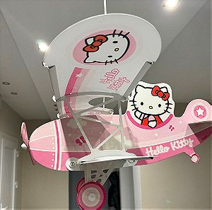 Φωτιστικό οροφής και Απλικα Hello Kitty