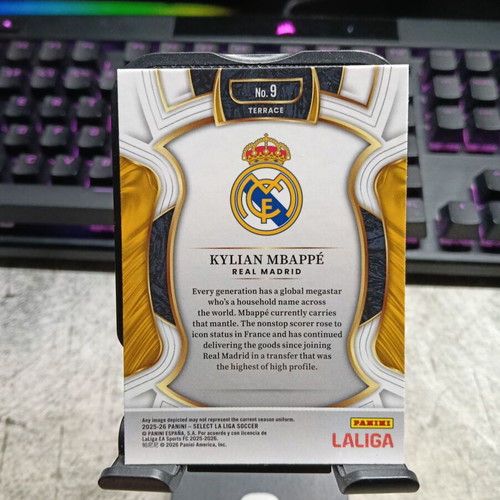 Mbappe Select La Liga football card