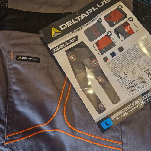 Delta Plus work trousers, new