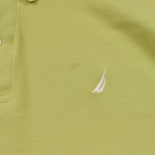 Nautica green polo shirt used, size XL slim fit