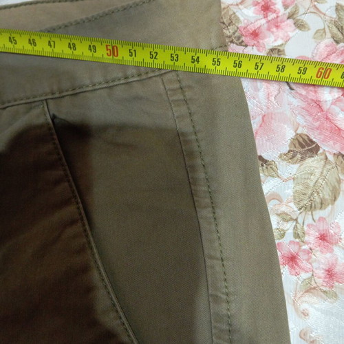 Men's Bermuda shorts used, camel color size XXL