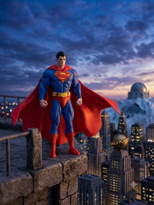 Superman 3D figure made to order