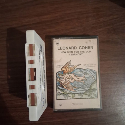 Leonard Cohen New Skin For The Old Ceremony cassette tape used