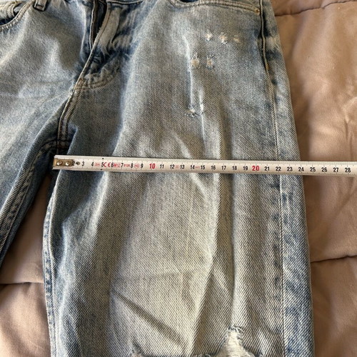 Jean παντελόνι Calvin Klein Jeans σαν καινούργιο με σκισίματα, γραμμή Dad Jean
