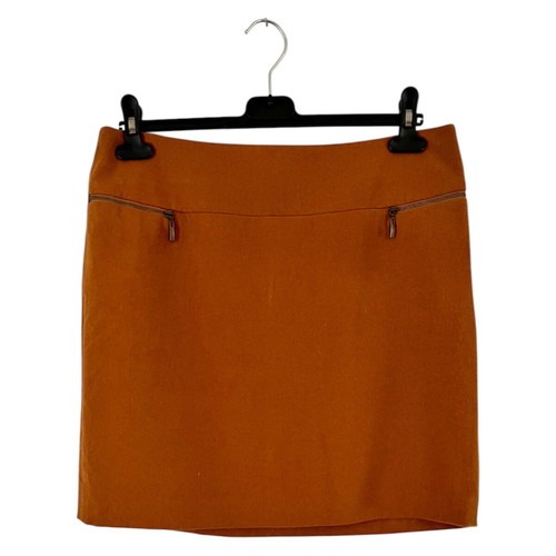 Esprit wool skirt new, brown camel, size L