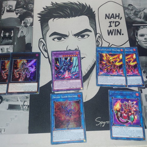 Salamangreat Deck Core like new, Yu-Gi-Oh! FIRE Cyberse cards