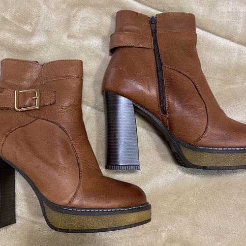 Smart Cronos women's ankle boots size 38 used, brown