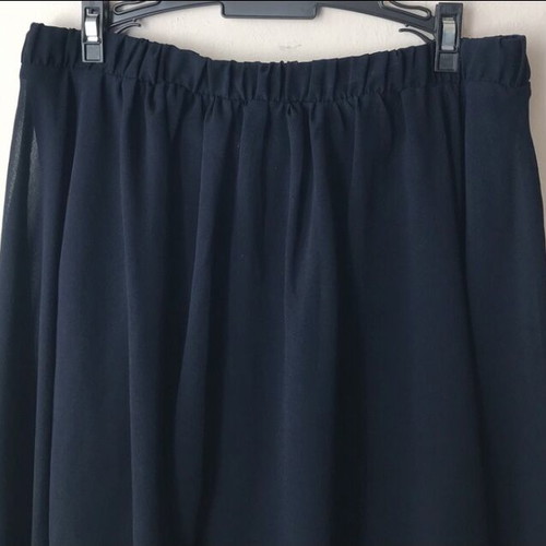 Bershka Asymmetric Blue Skirt New, Size L