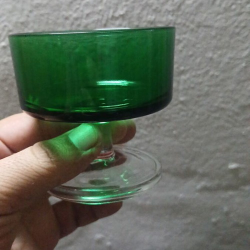 Luminarc Cavalier Vintage Glasses Set of 24 Emerald Green New