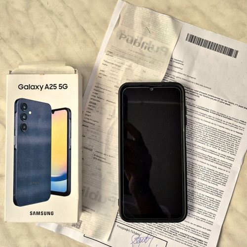 Samsung Galaxy A25 5G smartphone like new, 128GB, Android