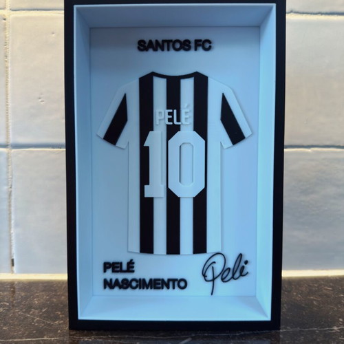 Pelé Nascimento #10 Santos FC logo collectible like new