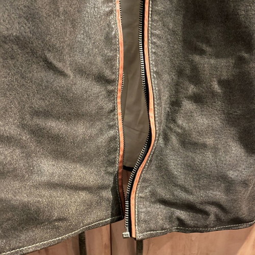 Tom Tailor genuine leather jacket used, size M