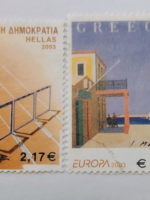 Stamps used, 3 key values from 1999 and 2003