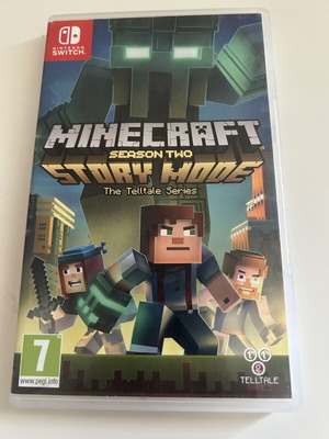 Minecraft Season Two Story Mode Nintendo Switch игра като нова