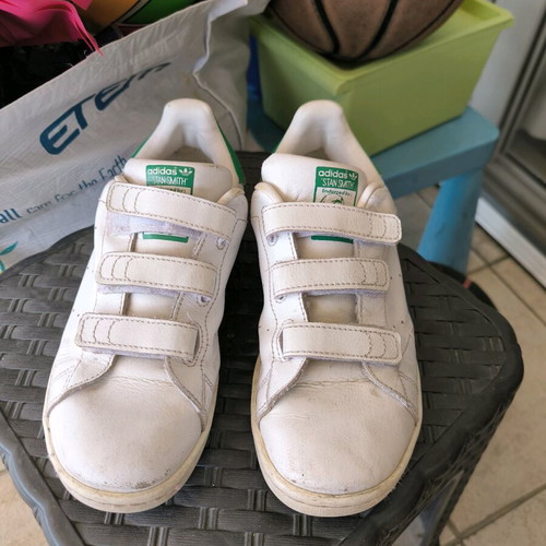 Adidas Stan Smith sneakers used, unisex size 35