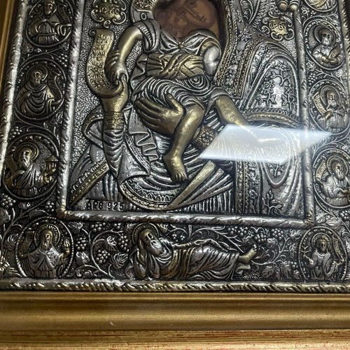 Holy Icon Axion Esti Gold And Silver Plated Like New