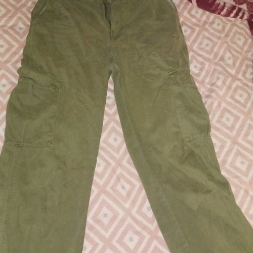 Khaki Cargo Pants Pull & Bear used, size XL