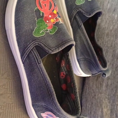 Averages Blue Shoes Size 30 Used