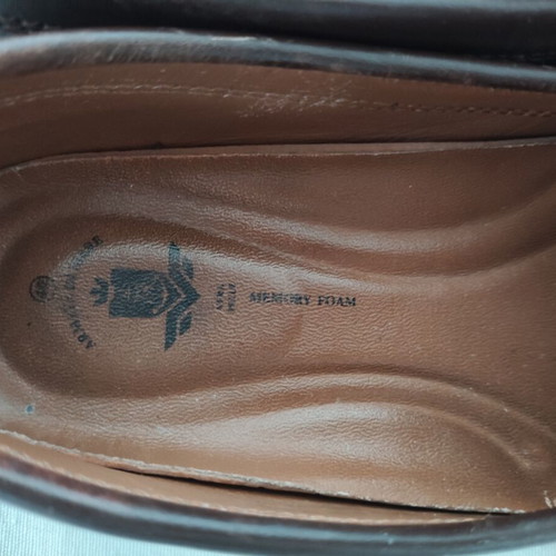 Armata Di Mare Men's Brown Leather Loafers Size 40 Like New
