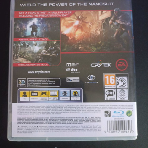 Crysis 3 Hunter Edition PS3 like new