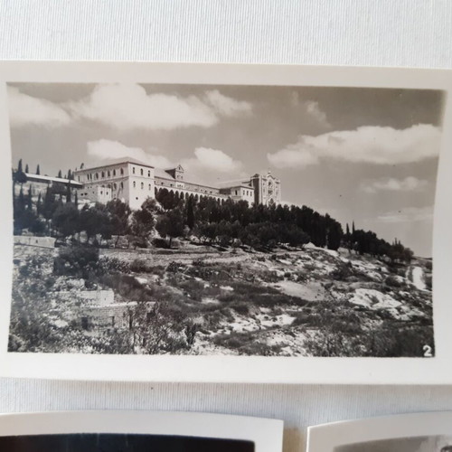 Photographs from the Holy Land 1940 used, pack of 11